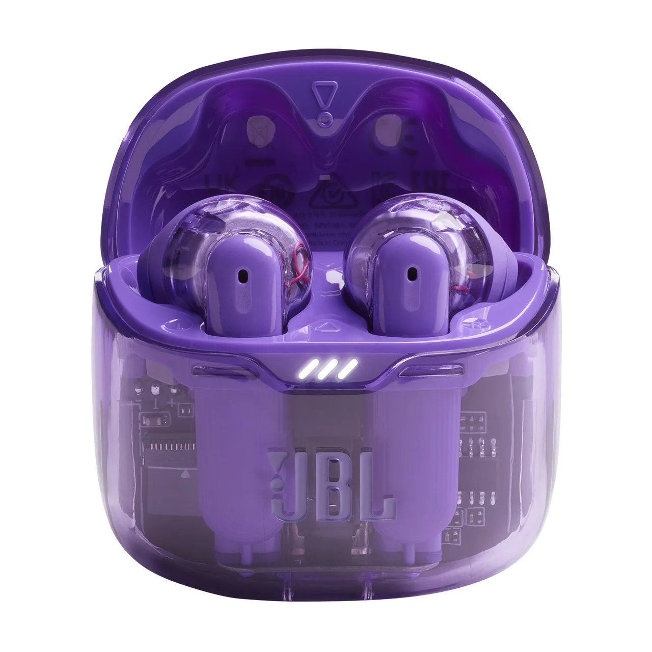 JBL Tune Flex Ghost Edition Purple Ghost