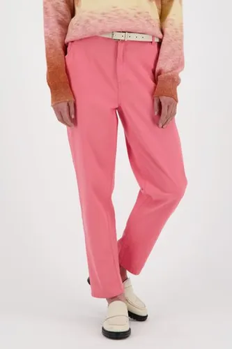 JDY Roze high-waist broek met 7/8 lengte
