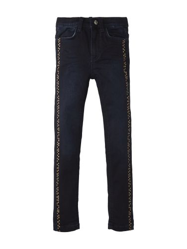 Jeans  blauw denim / goud