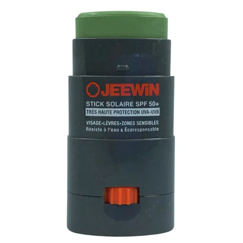 JEEWIN Stick Protecteur Solaire Spf0+ Visage & Lèvres Vert