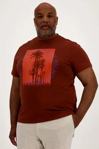 Jefferson Bruin T-shirt met print