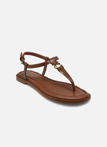 Jessica Leather Sandal by Coach
