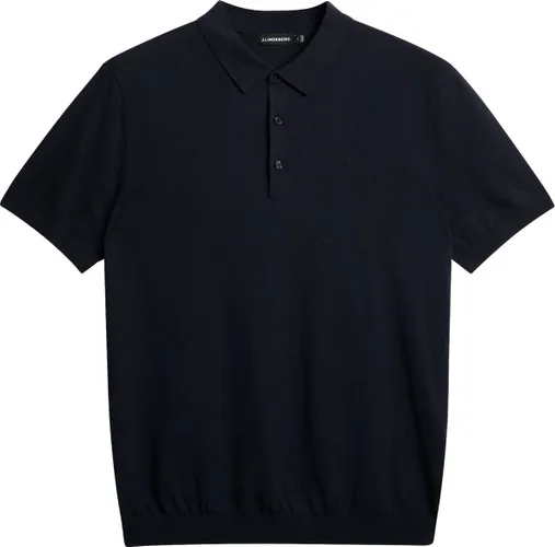J.lindeberg Ridge Rayon Silk Polo - Poloshirt Voor Heren - Navy - S