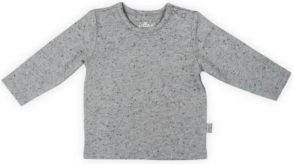 Jollein Speckled T-Shirt lange mouw  - Grey
