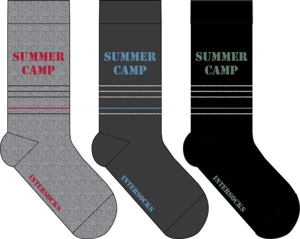 Jongens sokken - katoen 6 paar - summercamp