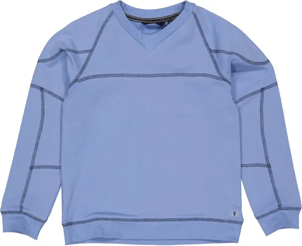 Jongens sweater - Kenton - Midden blauw