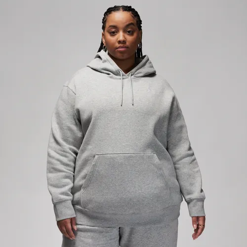 Jordan Brooklyn Fleece hoodie voor dames (Plus Size) - Grijs