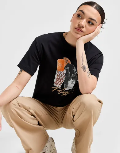 Jordan Collage T-Shirt, Black/Legend Medium Brown