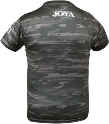 Joya Camouflage - T-shirt - Katoen - Zwart - 140