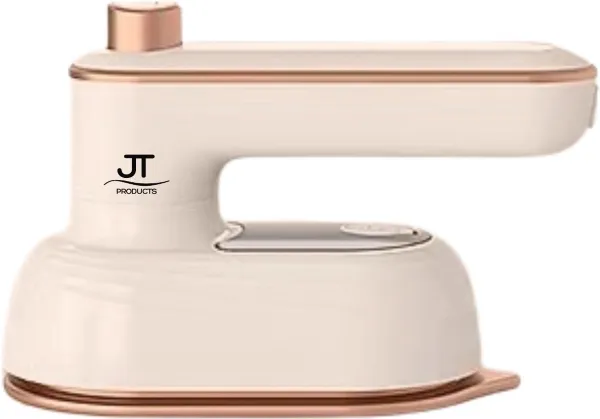 JT Products Luxe Reisstrijkijzer Nude – Mini Strijkijzer - Inklapbaar - 8,4x11,5CM - Sprayfunctie - Stomend Effect - Travel Strijkijzer – Strijkijzer...