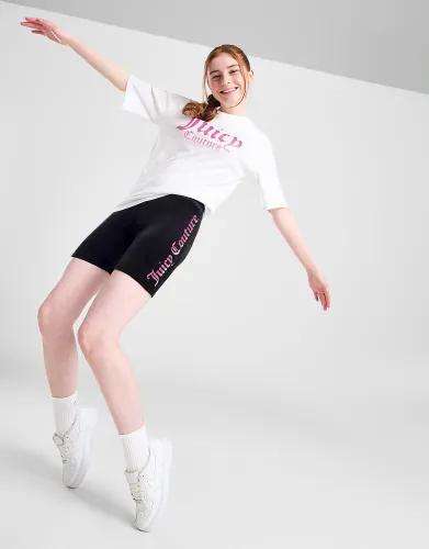 JUICY COUTURE Girls' Fade T-Shirt/Shorts Set Junior, White