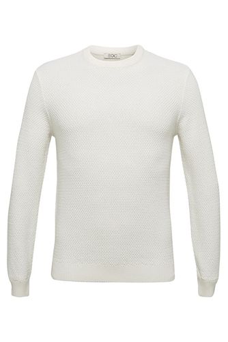 Jumper Made Of 100% Organic Cotton Off White