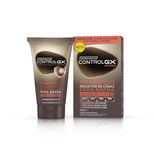 Just For Men Control GX Shampoo en baardkleuring
