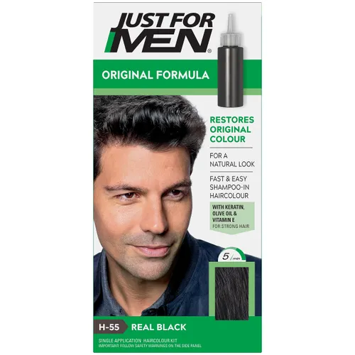 Just For Men La Formule De Couleur Pour Cheveux En Noir Qui