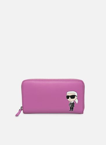 K/Ikonik 2.0 Leather Cont Wllt by Karl Lagerfeld