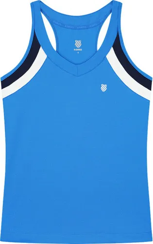 K-Swiss Core Team Tank - sportshirts - Blue - Vrouwen