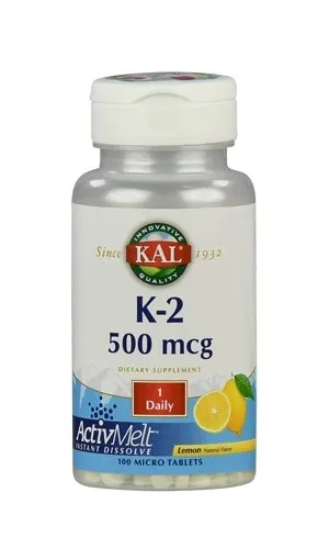 Kal Vitamine K2 500mcg Tabletten