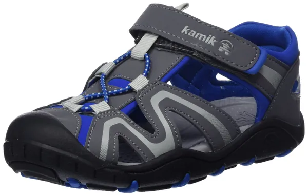 Kamik Kick Platte sandalen Charcoal Blue