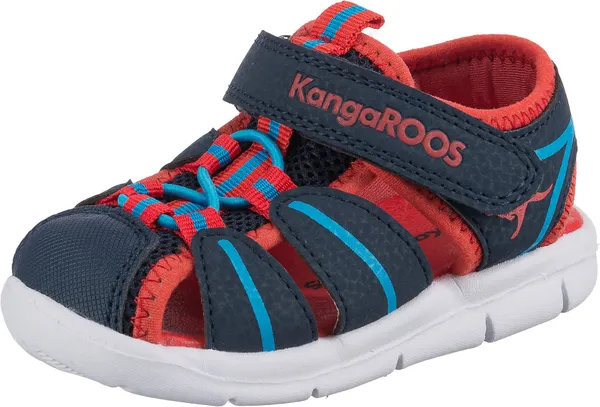 KangaROOS K-Grobi Sandalen Unisex Donkerblauw en Oranje