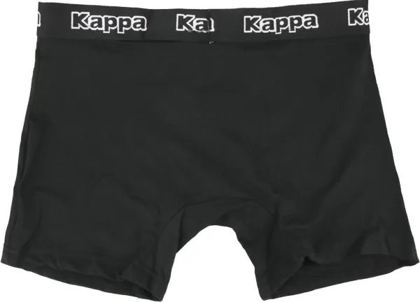 Kappa 2pack Boxers 304JB30-950, Mannen, Zwart, Sportonderbroek