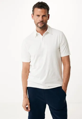 KEVIN Basic Single Jersey Polo Slim Fit Mannen - Off White
