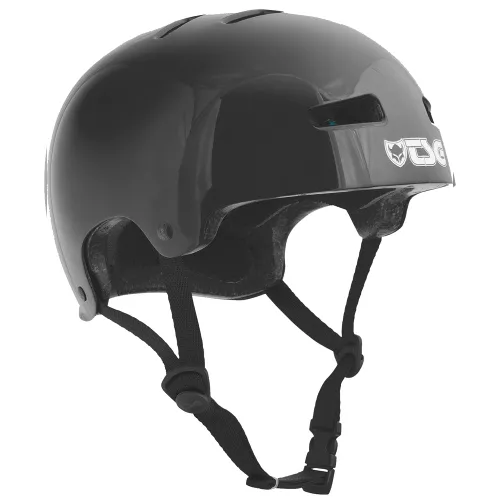 Kids Evolution Solid Colors Injected Black Helm - XXS/XS