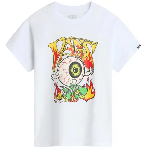 Kids Eyeballie T-shirt White - XL-14jaar
