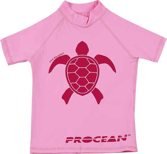 Kids lycra | UV-zwemshirt | schildpad roze |