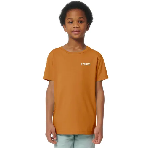 Kids Mini Script T-Shirt Day Fall - S-8jaar