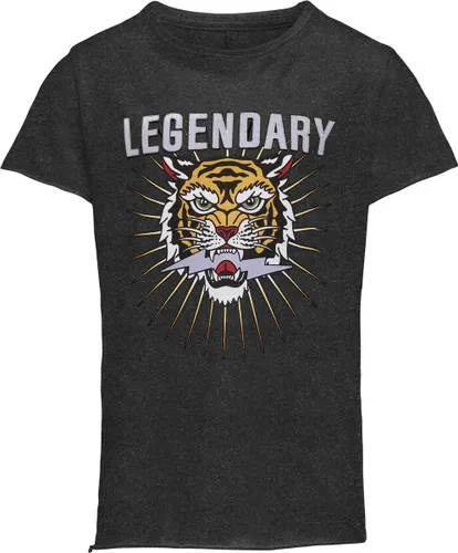Kids ONLY KOMLUCY LIFE S/S FIT TIGER TOP BOX Meisjes T-shirt