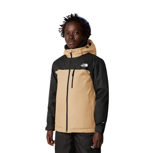 Kids Snowquest X Insulated Jacket Almond Butter/TNF Black - XS-6jaar
