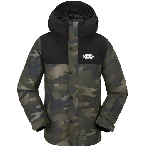 Kids Stone 91 Insulated Snowboard Jacket Cloudwash Camo - XL-14jaar