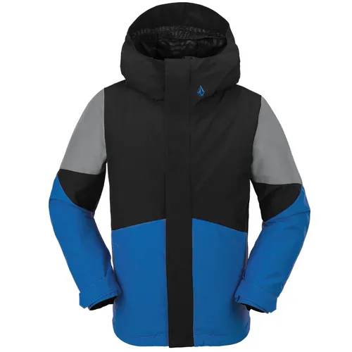Kids Vernon Insulated Snowboard Jacket Electric Blue - L-12jaar
