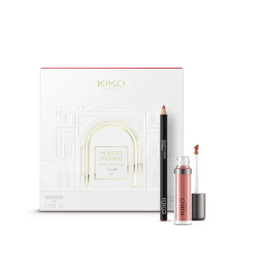KIKO Milano Holiday Première Matte Desire Lips Gift Set 02