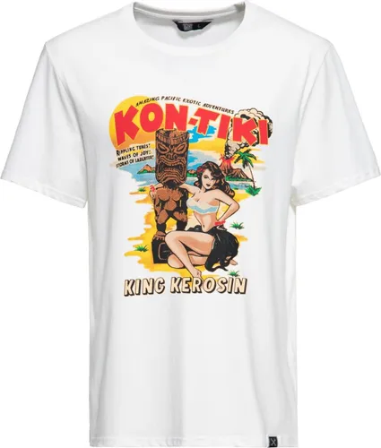 King Kerosin T-Shirt Classic ''Kon-Tiki'' KKU41072 Black-L
