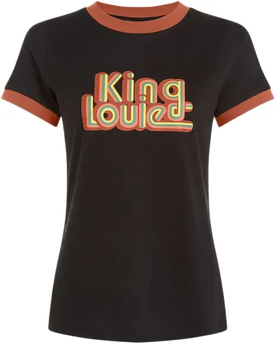 King Louie Logo tee black