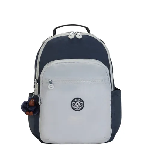 Kipling Seoul true blue grey backpack