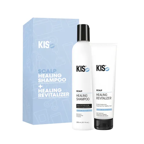 KIS Scalp Healing Shampoo + Healing Revitalizer Duo
