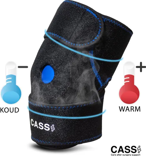 Kniebrace met Ice Pack van CASS® | Kniebandage Ondersteuning Knie | Knieband Met Ice Pack