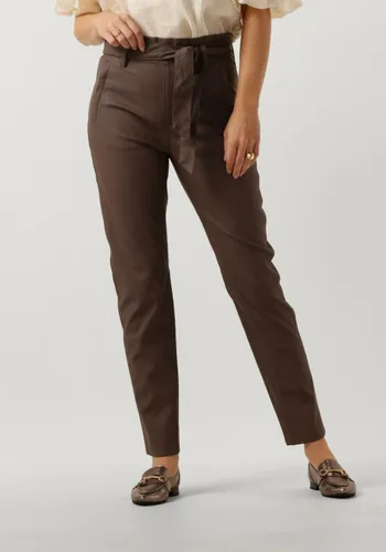 KNIT-TED Dames Broeken Francis Pant - Taupe