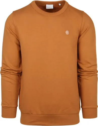 KnowledgeCotton Apparel Sweater Oranje