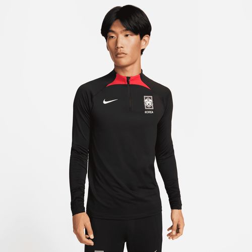 Korea Strike Nike Dri-FIT voetbaltrainingstop met lange mouwen voor heren - Zwart