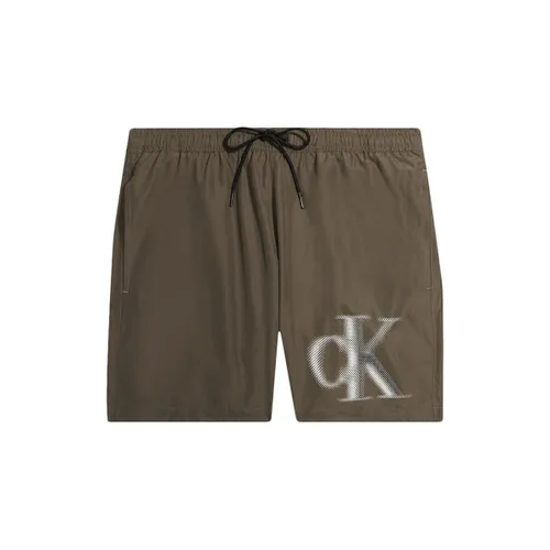 Korte Broek Calvin Klein Jeans km0km00800-gxh brown