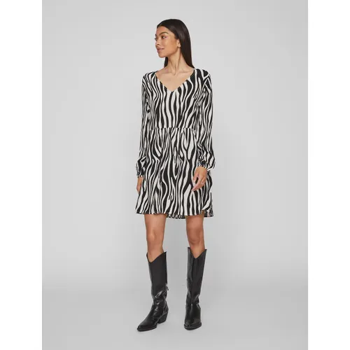Korte jurk met zebraprint