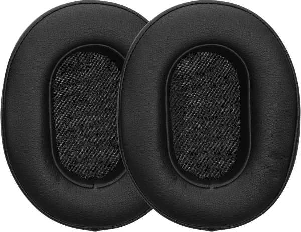kwmobile 2x oorkussens geschikt voor Sony WH-XB900N - Earpads voor koptelefoon in zwart