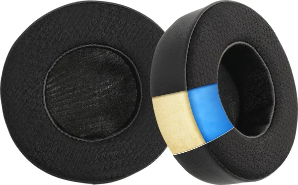 kwmobile 2x oorkussens voor koptelefoon - geschikt voor Corsair Virtuoso RGB Wireless - Earpads voor oortelefoon - In zwart