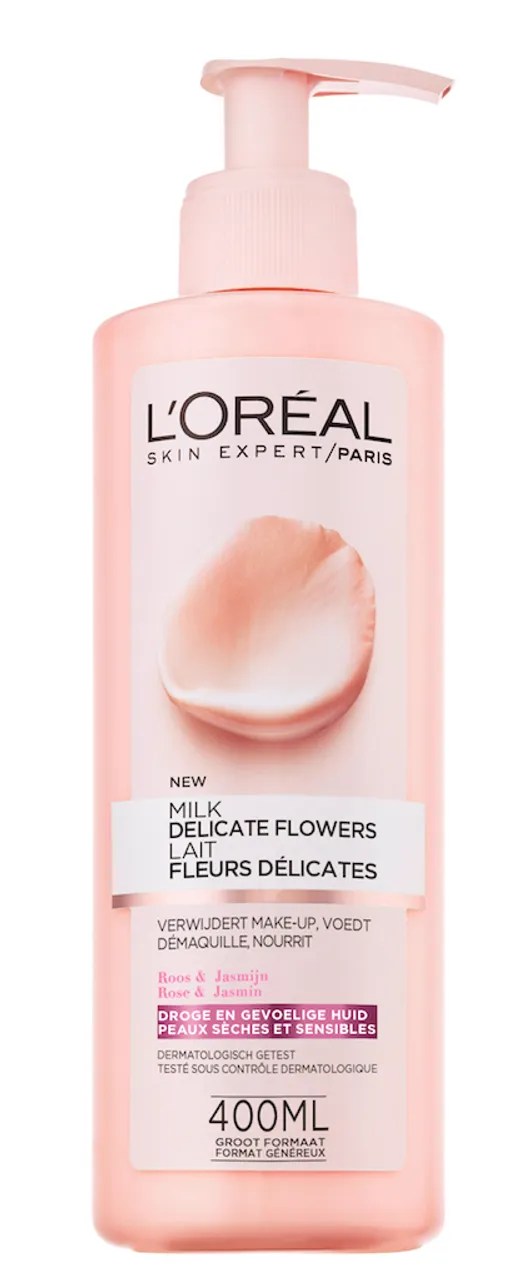 L&apos;Oréal Paris Reinigingsmelk Delicate Flowers