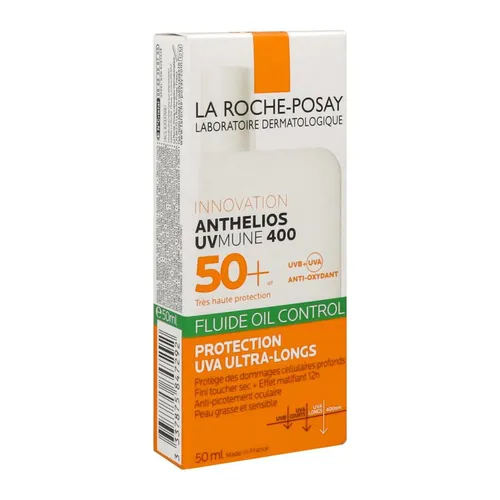 La Roche-Posay Anthelios Uvmune Onzichtbare Fluide Oil Control SPF50+ 50ml