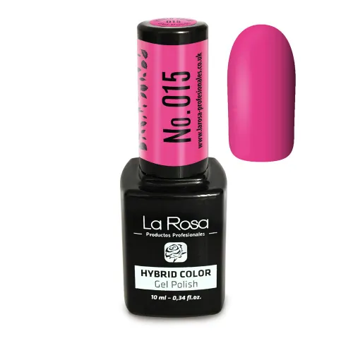 LA ROSA Hybrid gel-nagellak - kleur 015 kersenroze |