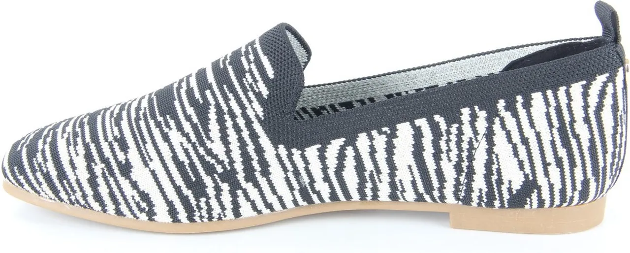 La Strada 1804422-6090 black/beige zebra knitted 3023